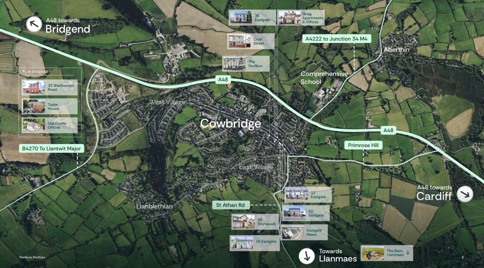 Penllyne Properties Portfolio, Cowbridge, Vale Of Glamorgan